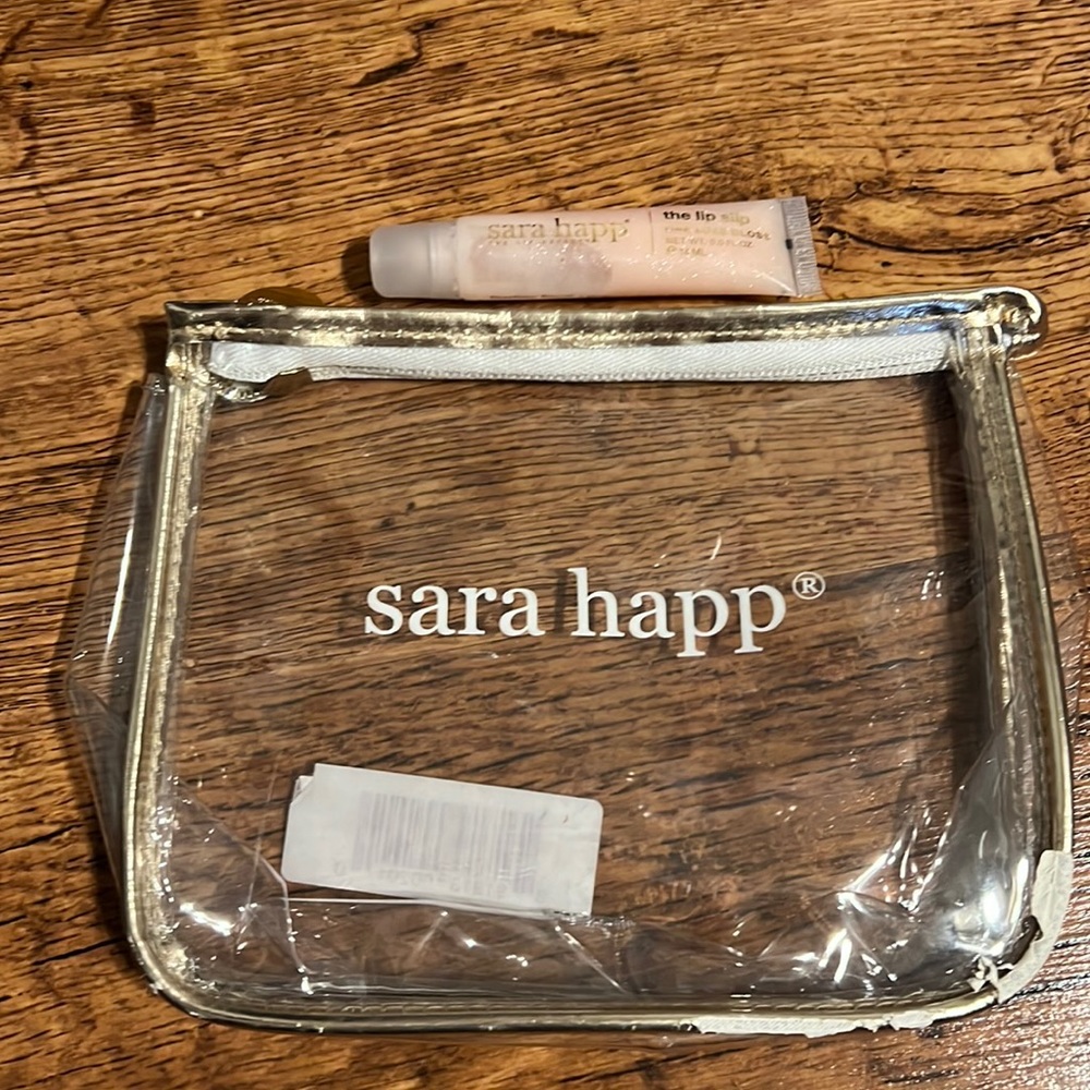 Sarah Happ Lip Slip & Pouch(New)